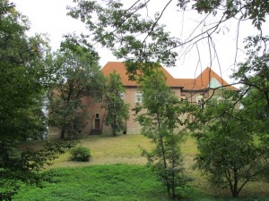 Zamek Dębno - widok od strony południowej